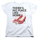 The Wizard Of Oz  Womens Shirt There's No Place Like Home White T-Shirt