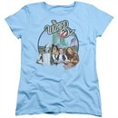 The Wizard Of Oz  Womens Shirt We're Off To See Wizard Light Blue T-Shirt