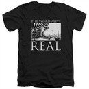 The Word Alive Slim Fit V-Neck Shirt Real Black T-Shirt