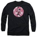 The Young And The Restless Long Sleeve Shirt Young Roses Logo Black Tee T-Shirt