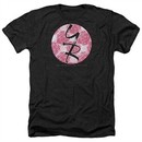 The Young And The Restless Shirt Young Roses Logo Heather Black T-Shirt