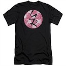 The Young And The Restless Slim Fit Shirt Young Roses Logo Black T-Shirt