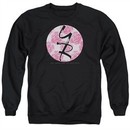 The Young And The Restless Sweatshirt Young Roses Logo Adult Black Sweat Shirt