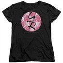 The Young And The Restless Womens Shirt Young Roses Logo Black T-Shirt
