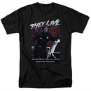 They Live Shirt Dead Wrong Black T-Shirt