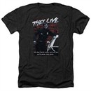 They Live Shirt Dead Wrong Heather Black T-Shirt