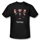 Three Stooges Shirt Wiseguys Adult Black Tee T-Shirt