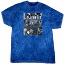 Three Stooges Tee Larry Curly Moe Mineral Tie Dyed T-shirt