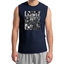Three Stooges Tee Larry Curly Moe Muscle Shirt