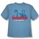 Tommy Boy Shirt Kids Movie Logo Carolina Blue Youth Tee T-Shirt