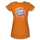 Blow Pop Juniors Shirt Bubble Orange Tee Shirt