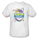 Blow Pop T-Shirts ? Blow Pop Label Adult White Tee
