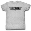 Top Gun Shirt Black Movie Logo Athletic Heather T-Shirt