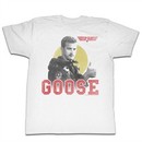 Top Gun Shirt Goose 2 Adult White Tee T-Shirt