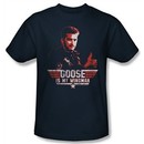 Top Gun Shirt Wingman Goose Adult Navy Tee T-Shirt