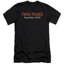 Twin Peaks Slim Fit Shirt Population 2 Black T-Shirt