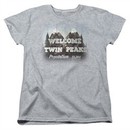 Twin Peaks Womens Shirt Welcome Athletic Heather T-Shirt