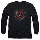 Velvet Revolver Shirt Circle Logo Long Sleeve Black Tee T-Shirt