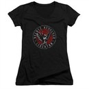 Velvet Revolver Shirt Juniors V Neck Circle Logo Black T-Shirt