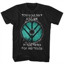 Vikings Shirt Can?t Be Killed Black T-Shirt
