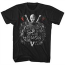 Vikings Shirt Honor Black T-Shirt