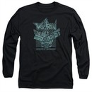 Voltron Shirt Defender Rough Long Sleeve Black Tee T-Shirt