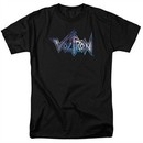 Voltron Shirt Space Logo Adult Black Tee T-Shirt
