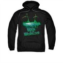 War Of The Worlds Hoodie Global Attack Black Sweatshirt Hoody