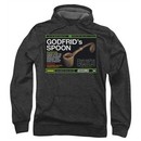 Warehouse 13 Hoodie Sweatshirt Godfrid Spoon Charcoal Adult Hoody