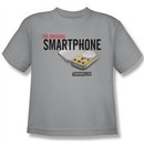 Warehouse 13 Shirt Kids Original Smartphone Silver Youth Tee T-Shirt
