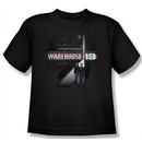 Warehouse 13 Shirt Kids The Unknown Black Youth Tee T-Shirt