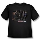 Warehouse 13 Shirt Kids Warehouse Cast Black Youth Tee T-Shirt