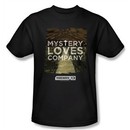 Warehouse 13 Shirt Mystery Loves Adult Black Tee T-Shirt
