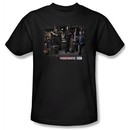 Warehouse 13 Shirt Warehouse Cast Adult Black Tee T-Shirt
