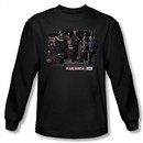 Warehouse 13 Shirt Warehouse Cast Long Sleeve Black Tee T-Shirt
