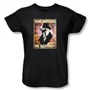 Watchmen Ladies T-shirt Movie Superhero Who Watches Black Tee Shirt