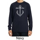Wild and Free Anchor Kids Dry Wicking Long Sleeve Shirt