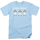 Willy Wonka and The Chocolate Factory Shirt Oompa Loompa Light Blue T-Shirt