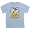 Wonder Woman Kids Shirt Stars Light Blue T-Shirt