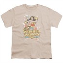 Wonder Woman Kids Shirt Strength Cream T-Shirt