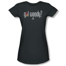 Woody Woodpecker Junior Shirt Got Woody Charcoal Tee T-Shirt