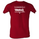 World Football League T-Shirt Jacksonville Express Cardinal Red