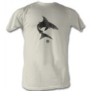 World Football League T-Shirt Jacksonville Sharks Dirty White Tee