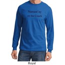 Yoga Namastay Home on the Couch Long Sleeve Shirt