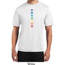 Yoga Tee Diamond Chakras Moisture Wicking T-shirt
