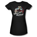 Zoolander Shirt Juniors Obey My Dog Black Tee T-Shirt