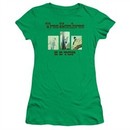 ZZ Top Juniors Shirt Tres Hombres Kelly Green T-Shirt