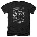 ZZ Top Shirt Barbed Heather Black T-Shirt