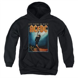 ACDC Kids Hoodie Let There Be Rock Black Youth Hoody