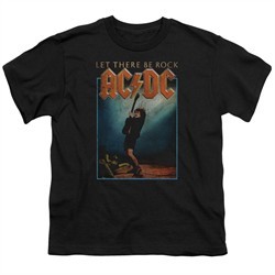 ACDC Kids Shirt Let There Be Rock Black T-Shirt